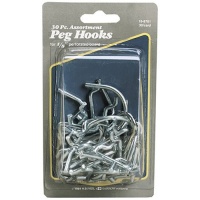 LeHigh Crawford 32-Piece Locking Peg Hook Assortment #1832A LeHigh Crawford 32-Piece Locking Peg Hook Assortment #1832A