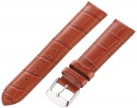 Hadley-Roma Men's MSM898RR-200 20-mm Tan Alligator Grain Leather Watch Strap Hadley-Roma Men's MSM898RR-200 20-mm Tan Alligator Grain Leather Watch Strap