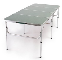 The Original QUATRO FOUR Lightweight Aluminum Portable Folding Table 72 L OR 36 L x 32 W x Adjustable 28 H or 15 H ! The Original QUATRO FOUR Lightweight Aluminum Portable Folding Table 72 L OR 36 L x 32 W x Adjustable 28 H or 15 H !