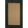 Liora Manne Tropez Border Rug, 23-Inch by 7-Feet 6-Inch, Black