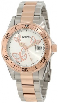 Invicta Women's 12504 Pro Diver Silver Dial Two Tone Watch Invicta Women's 12504 Pro Diver Silver Dial Two Tone Watch