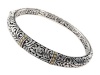 Balissima By Effy Collection Sterling Silver and 18k Yellow Gold Bangle