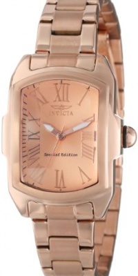 Invicta Women's 15158 Lupah Rose Gold Dial 18k Ion-Plated Stainless Steel Watch Invicta Women's 15158 Lupah Rose Gold Dial 18k Ion-Plated Stainless Steel Watch