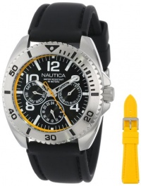 Nautica Men's N11608G Sport Ring Box Set Classic Analog Multi-Function Watch Nautica Men's N11608G Sport Ring Box Set Classic Analog Multi-Function Watch