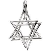 CleverEve Designer Series 14K Yellow Gold 2.60 grams Star of David Pendant 30.25 x 20.00mm CleverEve Designer Series 14K Yellow Gold 2.60 grams Star of David Pendant 30.25 x 20.00mm