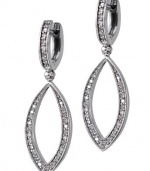 Effy Jewlery 14K White Gold Diamond Earrings, .48 TCW