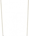 Mizuki 14k Horizontal Diamond Crescent Blackened Necklace On Chain, 16.25