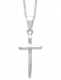 Giani Bernini Sterling Silver Necklace, Cross Pendant