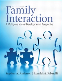 Family Interaction: A Multigenerational Developmental Perspective (5th Edition)