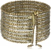 Kenneth Cole New York Seed Bead Boost Two-Tone Seed Bead Coil Bracelet, 7.5