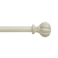 Kenney Deco Window Curtain Rod, 28 to 48-Inch, Antique White Kenney Deco Window Curtain Rod, 28 to 48-Inch, Antique White
