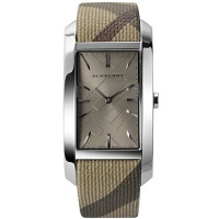 Burberry BU9404 Women's Heritage Beige Leather Strap Cappuccino Dial Rectangular Watch Burberry BU9404 Women's Heritage Beige Leather Strap Cappuccino Dial Rectangular Watch