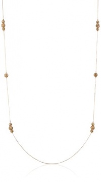 Anne Klein All that Glitters Gold-Tone and Topaz Fireball Strand Necklace, 42 Anne Klein All that Glitters Gold-Tone and Topaz Fireball Strand Necklace, 42