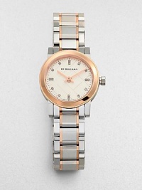 Burberry Heritage Grey Dial Two-tone Stainless Steel Ladies Watch BU9214 Burberry Heritage Grey Dial Two-tone Stainless Steel Ladies Watch BU9214