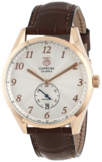 TAG Heuer Men's WAS2140.FC8176 Carrera Silver Dial Leather Strap Automatic Watch TAG Heuer Men's WAS2140.FC8176 Carrera Silver Dial Leather Strap Automatic Watch