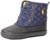 Ralph Lauren Layette Danika Boot (Infant/Toddler),Navy,4 M US Toddler
