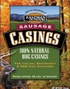 Eastman Outdoors 100% Natural Hog Casing for Italian, Bratwurst & BBQ Size Sausages (Makes Approximately 25 Pounds of Sausage)