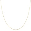 14 Karat Yellow Gold 0.7-mm Diamond-cut Cable Chain (16 Inch)