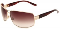 Gucci Men's 1894/S Rectangle Sunglasses,Gold & Dark Havana Frame/Brown Gradient Lens,One Size Gucci Men's 1894/S Rectangle Sunglasses,Gold & Dark Havana Frame/Brown Gradient Lens,One Size