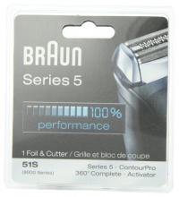 Braun Series 5 Combi 51s Foil And Cutter Replacement Pack (Formerly 8000 360 Complete Or Activator) Braun Series 5 Combi 51s Foil And Cutter Replacement Pack (Formerly 8000 360 Complete Or Activator)