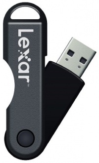 Lexar JumpDrive TwistTurn 64GB USB Flash Drive LJDTT64GASBNA (Black) Lexar JumpDrive TwistTurn 64GB USB Flash Drive LJDTT64GASBNA (Black)