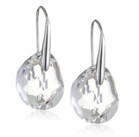 Clear AB Crystal .925 Silver Galet Clear Crystal Pierced Earrings with Swarovski Elements® Clear AB Crystal .925 Silver Galet Clear Crystal Pierced Earrings with Swarovski Elements®