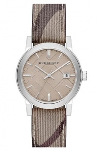 Burberry Smoke Check Strap Watch, 34mm BU9118 Women Burberry Smoke Check Strap Watch, 34mm BU9118 Women