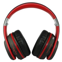 Fanny Wang FW-3003-BLK-RED 3000 Series Over-Ear Wangs Luxury Headphones with Active Noise Canceling, Apple Integrated Remote and Mic - Black Red Fanny Wang FW-3003-BLK-RED 3000 Series Over-Ear Wangs Luxury Headphones with Active Noise Canceling, Apple Integrated Remote and Mic - Black Red