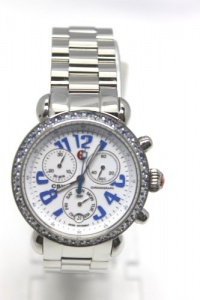 Michele CSX Carousel 104 Blue Sapphire Watch with Michele Bracelet Mw03m04a1954 Michele CSX Carousel 104 Blue Sapphire Watch with Michele Bracelet Mw03m04a1954