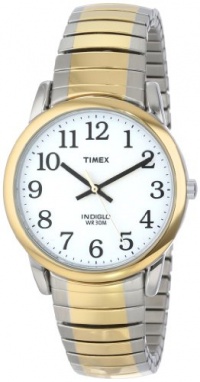 Timex Men's T23811 Easy Reader Two-Tone Expansion Band Stainless Steel Bracelet Watch Timex Men's T23811 Easy Reader Two-Tone Expansion Band Stainless Steel Bracelet Watch