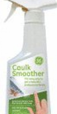GE M90001 Caulk Smoother, 8 oz Bottle, For Silicone Caulk, White GE M90001 Caulk Smoother, 8 oz Bottle, For Silicone Caulk, White