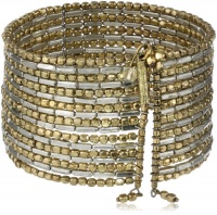 Kenneth Cole New York Seed Bead Boost Two-Tone Seed Bead Coil Bracelet, 7.5 Kenneth Cole New York Seed Bead Boost Two-Tone Seed Bead Coil Bracelet, 7.5