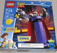 LEGO Disney / Pixar Toy Story Exclusive Special Edition Set #7591 Construct a Zurg LEGO Disney / Pixar Toy Story Exclusive Special Edition Set #7591 Construct a Zurg