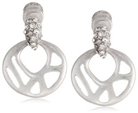 Kenneth Cole New York Limelight Pave Cut-Out Drop Earrings Kenneth Cole New York Limelight Pave Cut-Out Drop Earrings