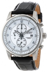 Citizen Men's CA0331-05A Eco-Drive Stainless Steel Chronograph Watch Citizen Men's CA0331-05A Eco-Drive Stainless Steel Chronograph Watch