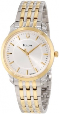 Bulova Women's 98L160 Classic Two-Tone Round Watch Bulova Women's 98L160 Classic Two-Tone Round Watch
