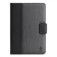 Chambray Tab Cover / Case with Stand for Apple iPad mini (Grey) Chambray Tab Cover / Case with Stand for Apple iPad mini (Grey)