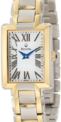 Bulova Women's 98L157 Two-Tone Bracelet Watch Bulova Women's 98L157 Two-Tone Bracelet Watch