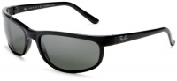 Ray-Ban Unisex RB2027 Predator 2 Sunglasses,Black Frame/Polarized Grey Lens,62 mm Ray-Ban Unisex RB2027 Predator 2 Sunglasses,Black Frame/Polarized Grey Lens,62 mm