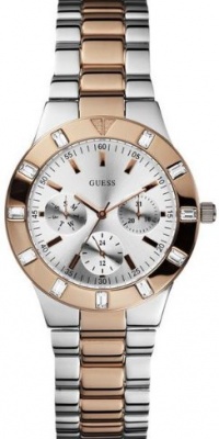 GUESS U12649L1 Feminine High-Shine Sport Mid-Size Watch GUESS U12649L1 Feminine High-Shine Sport Mid-Size Watch