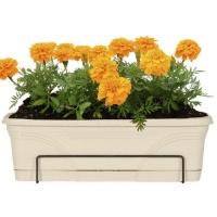 CobraCo FOE26-B 18-Inch to 36-Inch Adjustable Open-End Flower Box Holder, Black CobraCo FOE26-B 18-Inch to 36-Inch Adjustable Open-End Flower Box Holder, Black