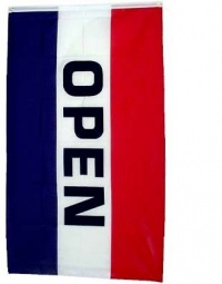 Open Flag 3x5 ft 3 x 5 NEW Large Banner SIGN Open Flag 3x5 ft 3 x 5 NEW Large Banner SIGN