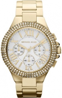Michael Kors Camille Stainless Steel White Dial Women's Watch - MK5756 Michael Kors Camille Stainless Steel White Dial Women's Watch - MK5756