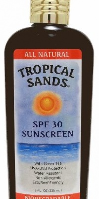 Mexitan Tropical Sands SPF 30 All Natural Biodegradable Water Resistant Sunscreen, 8-fl. oz Mexitan Tropical Sands SPF 30 All Natural Biodegradable Water Resistant Sunscreen, 8-fl. oz