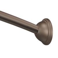 Moen DN2160OWB Inspirations Curved Shower Rod, Old World Bronze Moen DN2160OWB Inspirations Curved Shower Rod, Old World Bronze