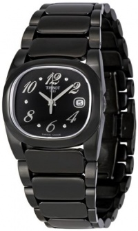 Tissot Women's T009.110.11.057.01 T Moments Black PVD Stainless Steel Watch Tissot Women's T009.110.11.057.01 T Moments Black PVD Stainless Steel Watch