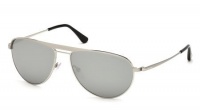 Tom Ford 0207 17C Silver William Aviator Sunglasses Lens Category 3 Lens Mirror Tom Ford 0207 17C Silver William Aviator Sunglasses Lens Category 3 Lens Mirror