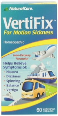 Naturalcare Vertifix for Motion Sickness, 60 Vegetarian Capsules Naturalcare Vertifix for Motion Sickness, 60 Vegetarian Capsules
