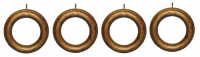 Hickory Manor House Drapery Ring, 3-Inch, Baroque, Set of 4 Hickory Manor House Drapery Ring, 3-Inch, Baroque, Set of 4
