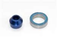 Traxxas 6893X Blue Aluminum Bearing Slash Adapter, 4 x 4 Traxxas 6893X Blue Aluminum Bearing Slash Adapter, 4 x 4